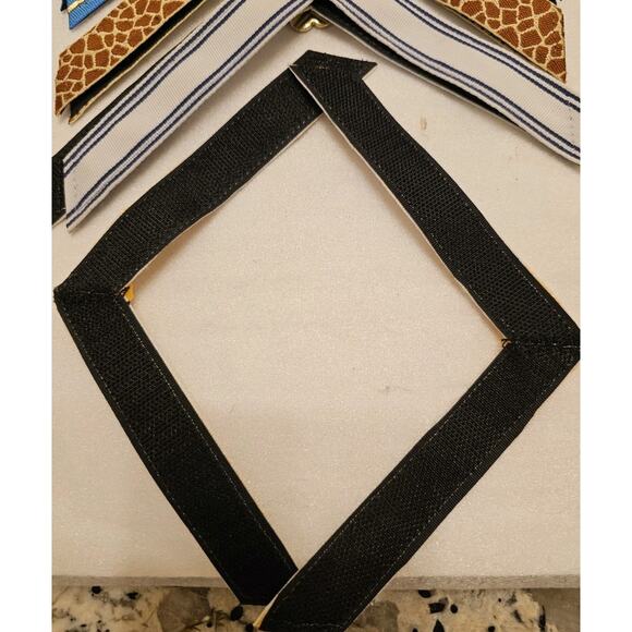 Switchflops Straps Lindsay Phillips Sz M Animal Print Patriotic Shell Lot Of 8 - Picture 5 of 7